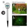 3 Pcs Outdoor Solar Lights IP44 Waterproof Ball RGB Light Garden Decor Lamp Landscape Christmas
