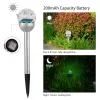 3 Pcs Outdoor Solar Lights IP44 Waterproof Ball RGB Light Garden Decor Lamp Landscape Christmas